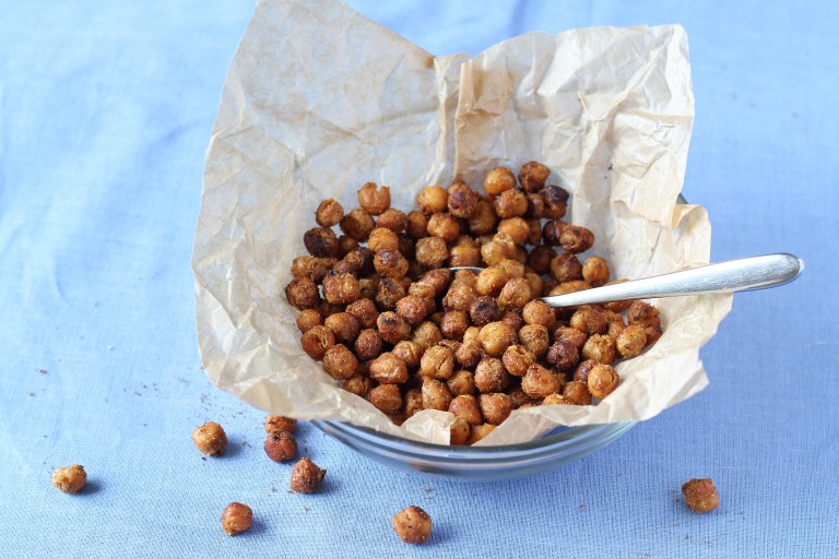 Spicy roast chickpeas 3