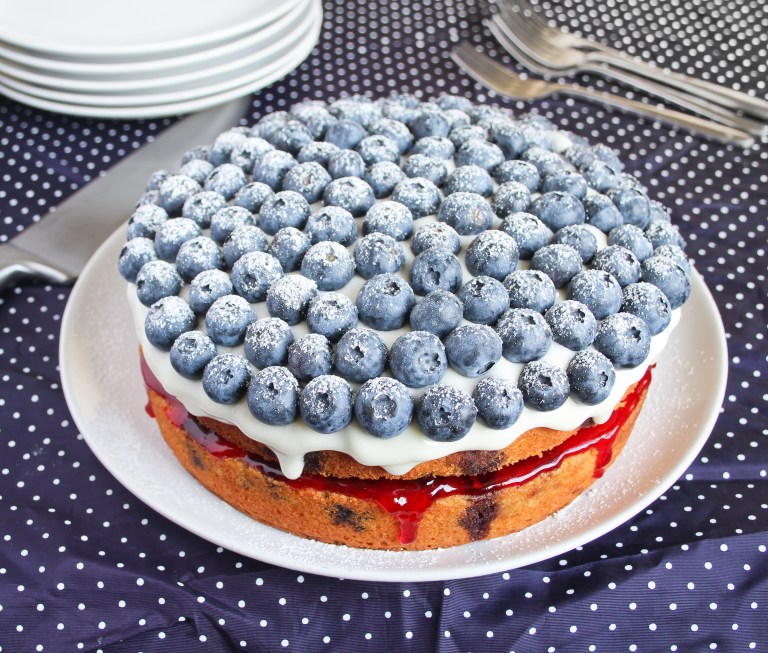 Blueberry cake_